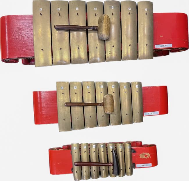 Metallophone gamelan deals